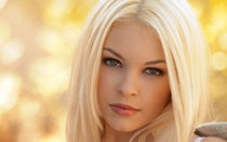 Blonde teenager embarks on